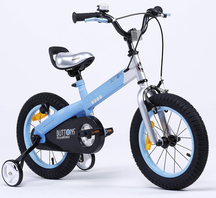 Bicicleta para niños con ruedas de entrenamiento, bicicleta para niños y niñas, bicicleta de 12/14/16 pulgadas para niños de 3 a 6 años