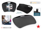 Confortime Ergonomic Lap Desk with Cushion and Storage product images and lifestyle scenes
