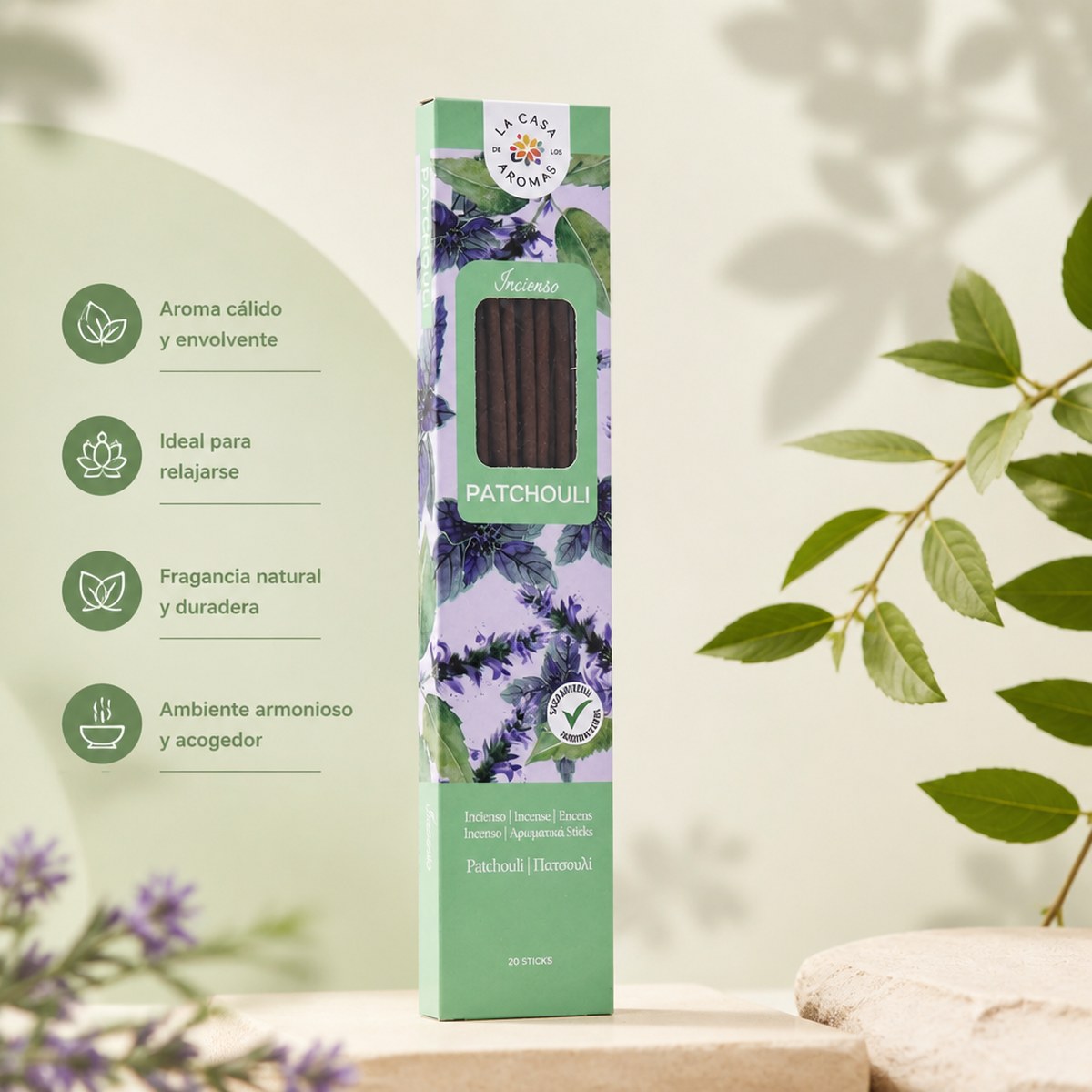 Patchouli Incense The House of Aromas