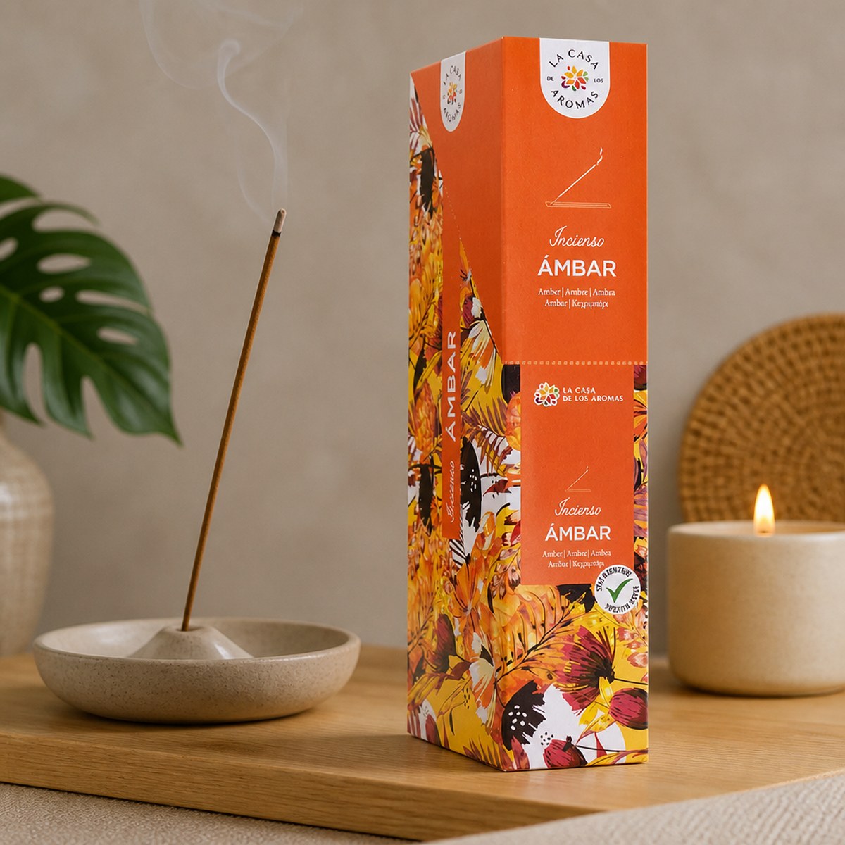 Amber Incense La Casa de los Aromas