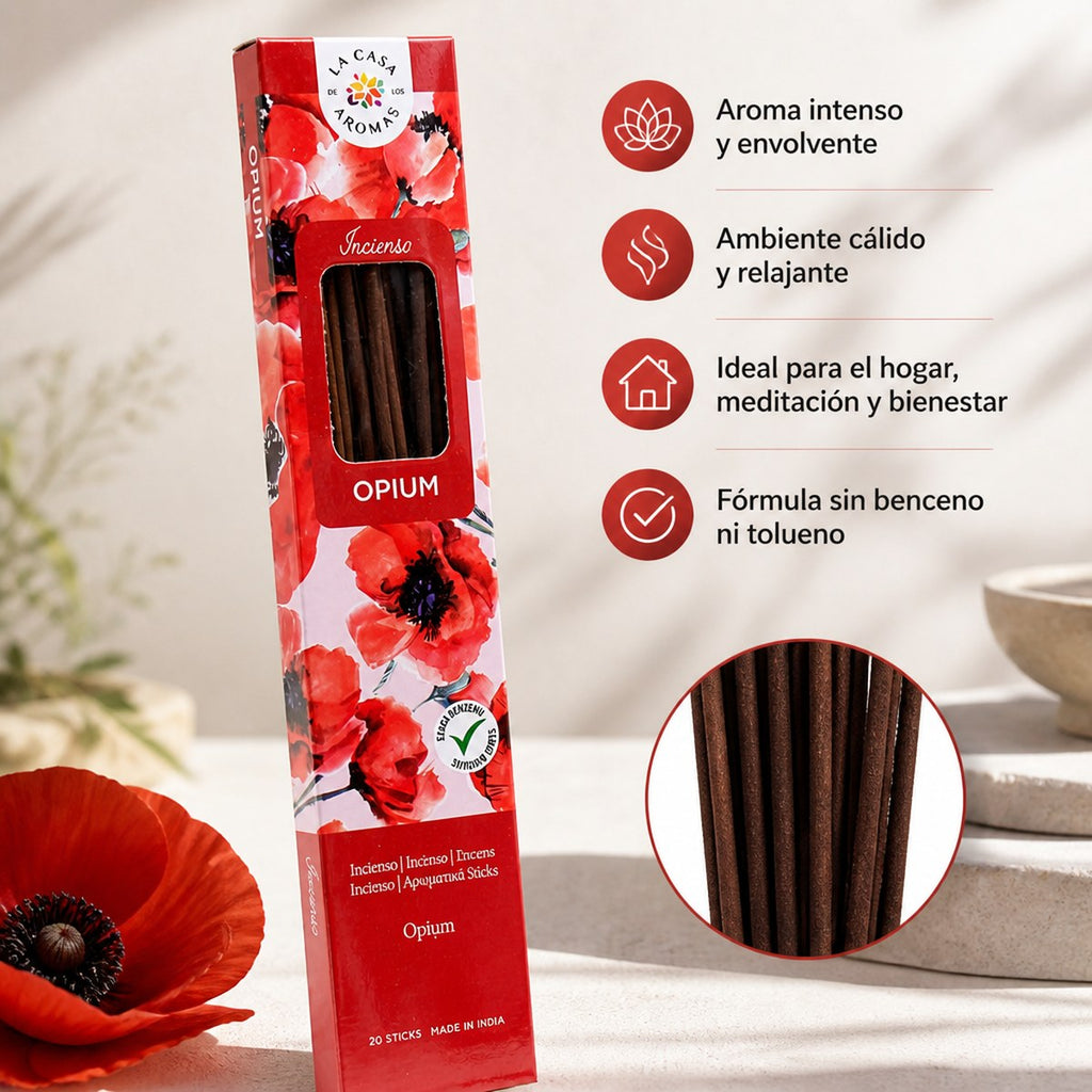 Incienso Opium La Casa de los Aromas