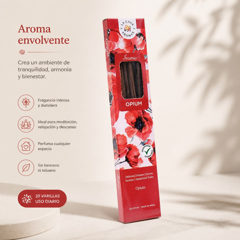 Incienso Opium La Casa de los Aromas