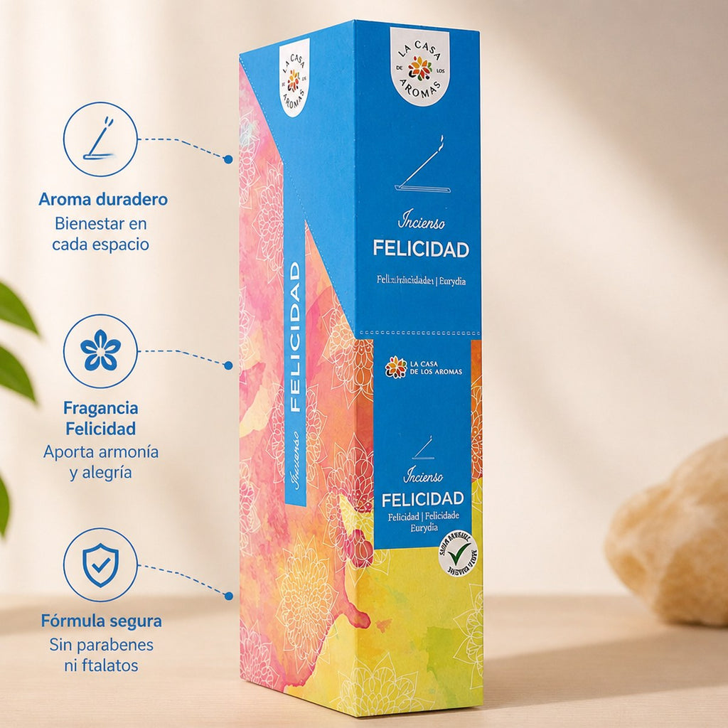 Incienso Felicidad - La Casa de los Aromas