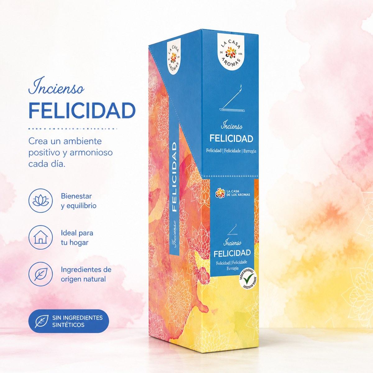 Incienso Felicidad - La Casa de los Aromas
