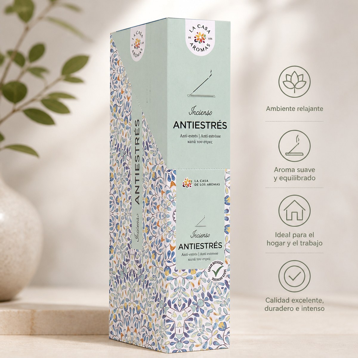 Anti-stress Incense La Casa de los Aromas