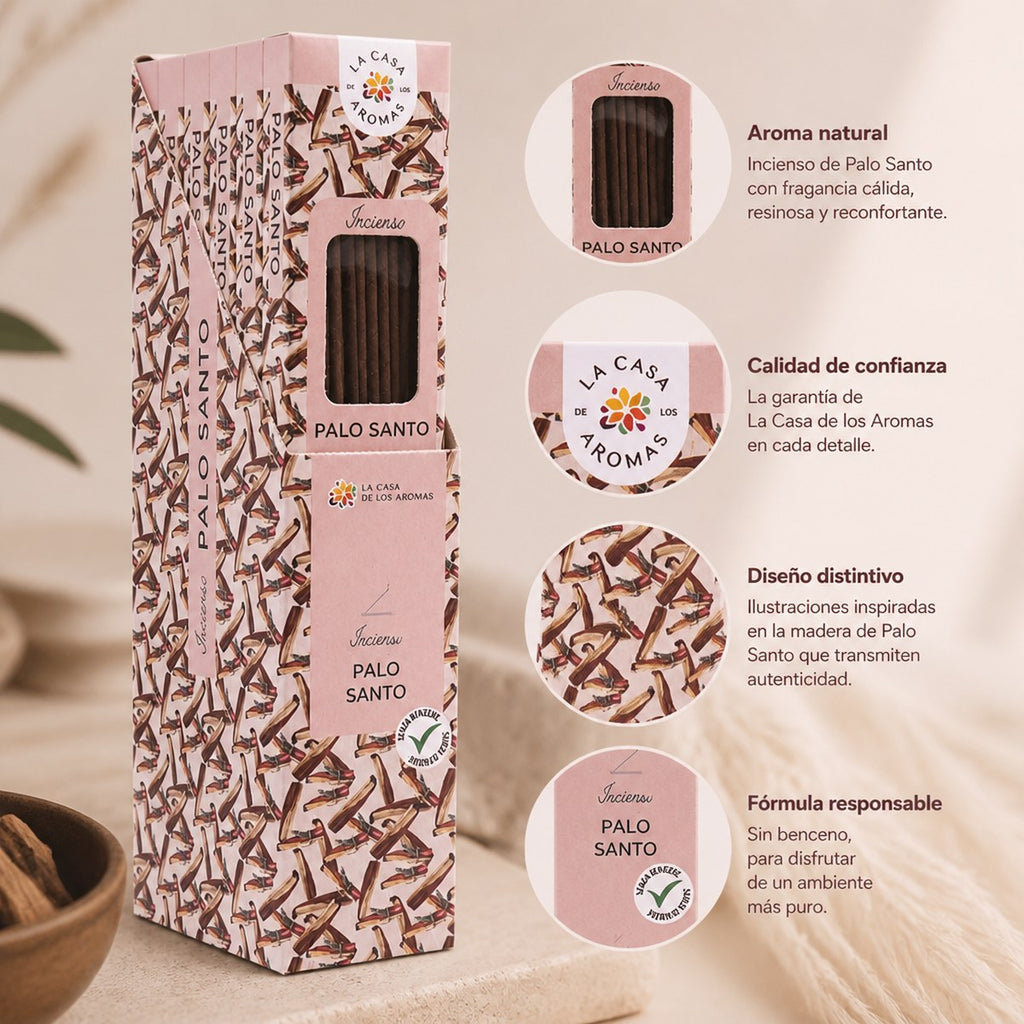 Incienso de Palo Santo La Casa de los Aromas
