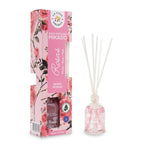 La Casa de los Aromas Roses Reed Diffuser product images and lifestyle scenes