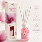 Ambientador Mikado Magnolia Bloom La Casa de los Aromas | 95 ml | Rosas y Magnolias | Hogar