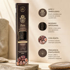 Incienso Zen Azafrán con Ágata de La Casa de Aromas