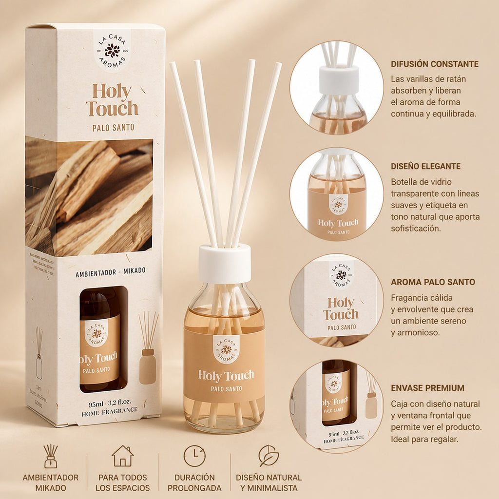 Difusor de Aromas Palo Santo La Casa de los Aromas