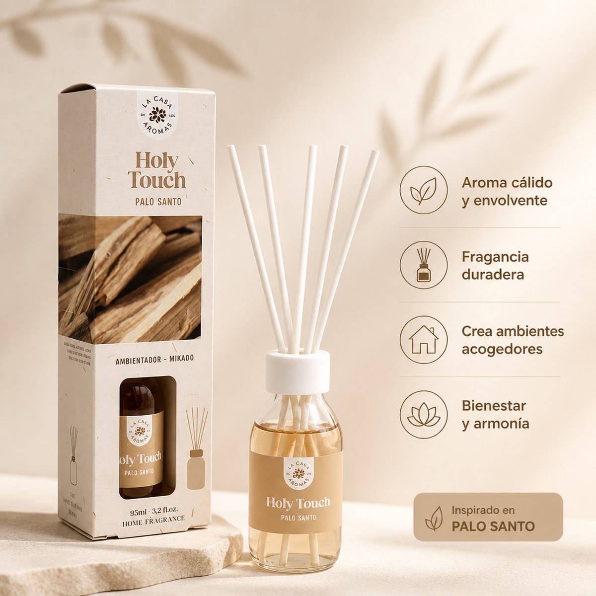 Difusor de Aromas Palo Santo La Casa de los Aromas