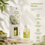 Ambientador Mikado Sweet Pistachio La Casa de los Aromas | 95 ml | Aroma Dulce Pistacho | Hogar