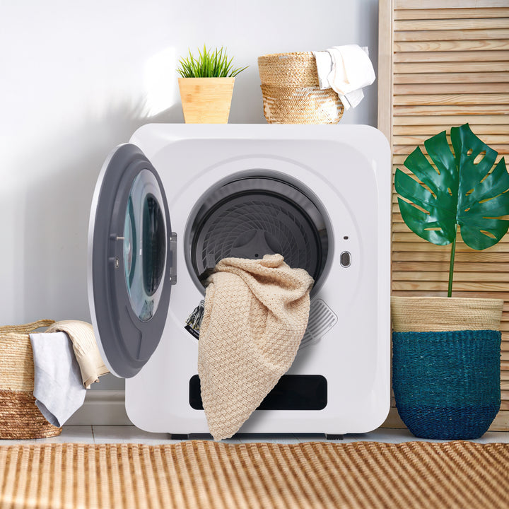 Deshumidificador de Edelstahl, 3 kg, hasta 4 kg en realidad, 850 W, Filtrado múltiple, 6 Programas, 6 Funciones. Protección contra sobrecalentamiento, Montaje en pared [Clase de energía G]
