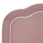 Cama con Colchón LED Individual 90 x 190cm, Base de Cama con Armazón de Latas y Parte Superior de Cabeza Ajustable, Cama Con Colchón en Rosa, Armazón de Cama para Habitación de Dormir, Habitación de Huéspedes - Seda