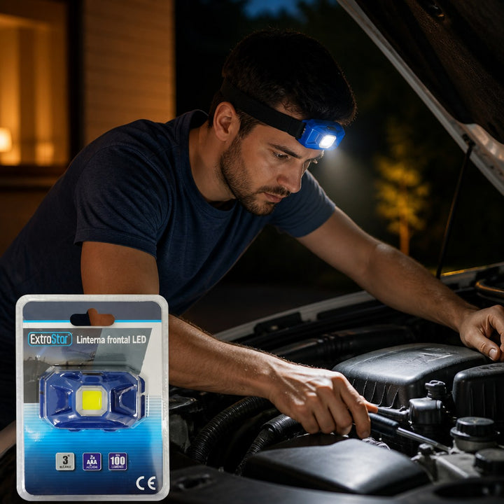 ExtroStar LED Headlamp, 100 Lumens