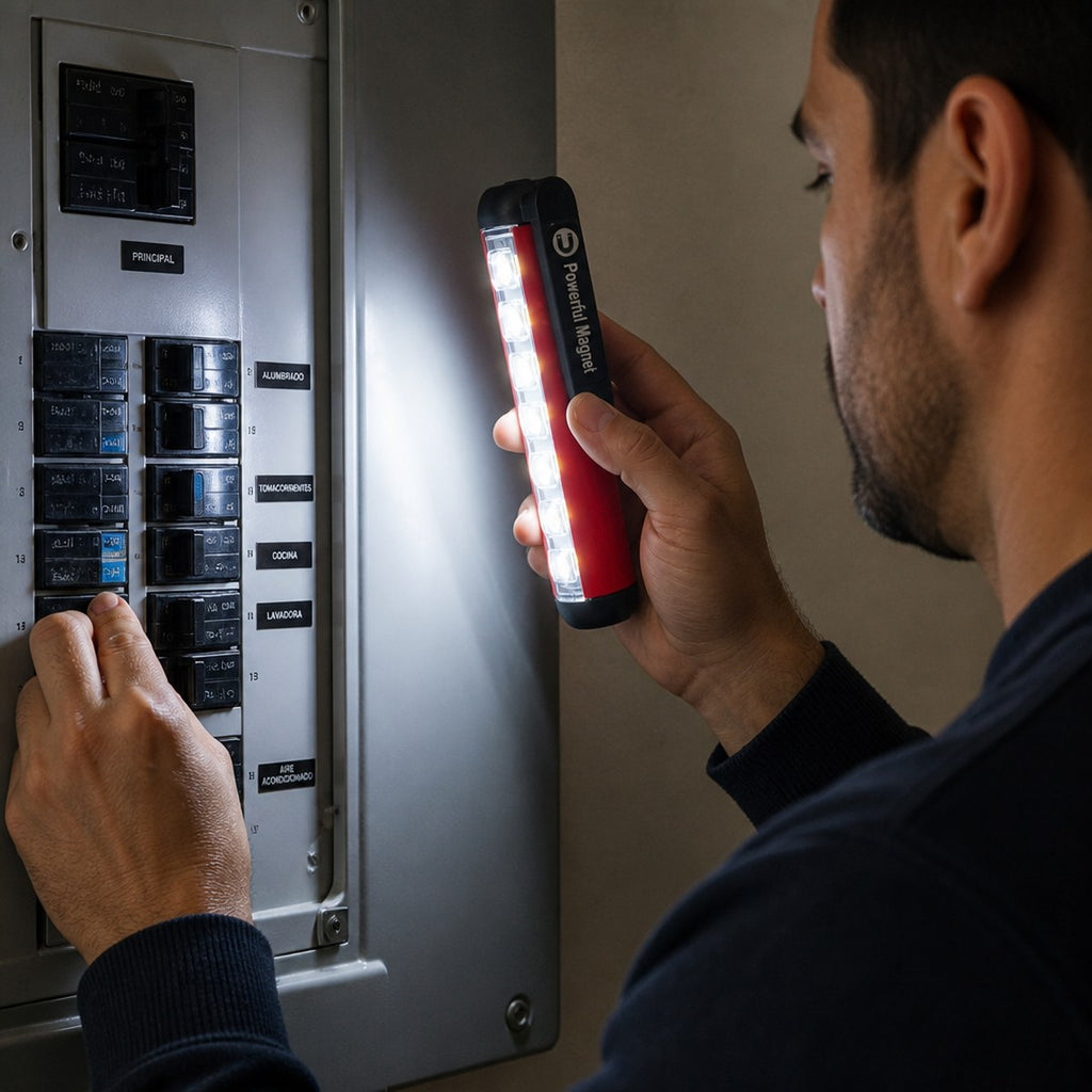 Linterna LED recargable magnética de 4 modos ExtroStar