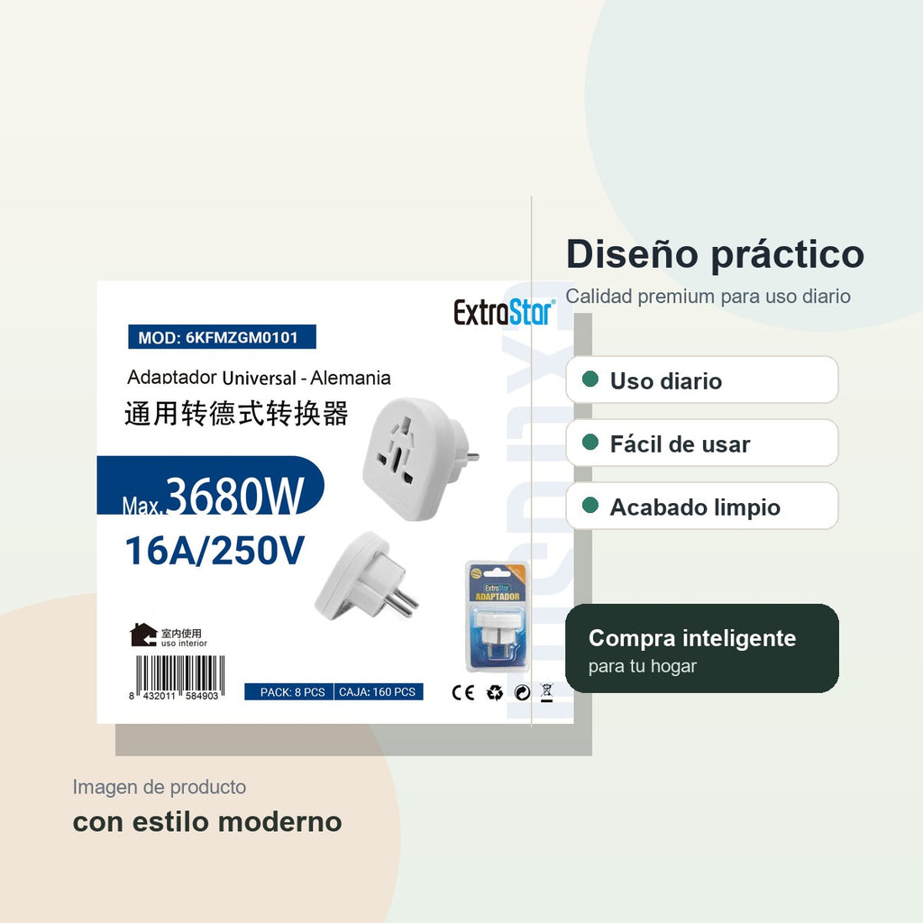 Adaptador Universal a Alemán