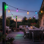Guirnalda LED RGB ExtraStar, 6.5m, 10 Bombillas