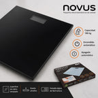 Balanza de baño digital Novus con capacidad de 180 kg