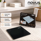 Balanza de baño digital Novus con capacidad de 180 kg