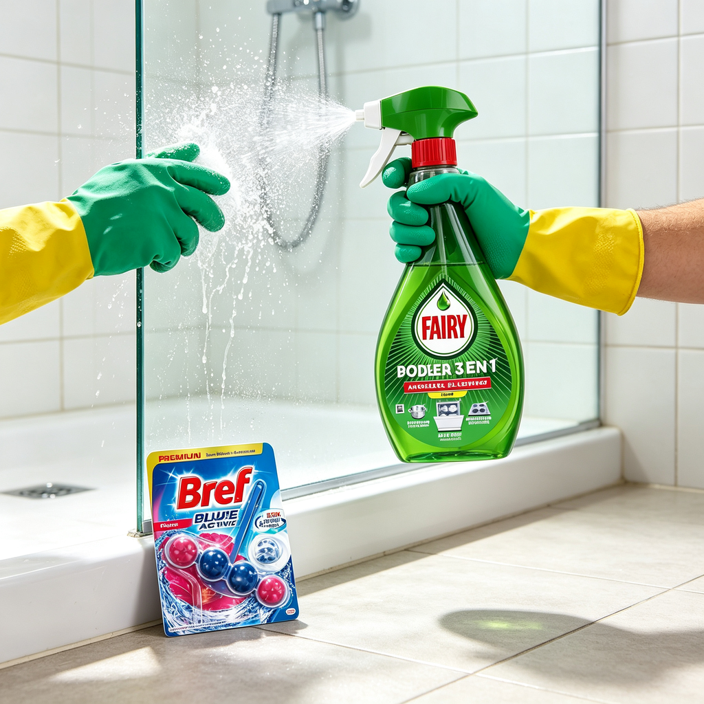 Household Cleaning Kit - Multi-Purpose Spray + Toilet Hanger + Gloves
