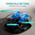 Masajeador de pies HG01-A DC12V 24W con 3 niveles de intensidad, vibración caliente y envolvente de presión de aire, cubierta desmontable y lavable, protección contra sobrecalentamiento, temporizador de 15 minutos para aliviar la fasciitis plantar