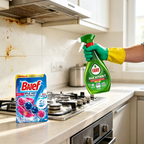 Household Cleaning Kit - Multi-Purpose Spray + Toilet Hanger + Gloves