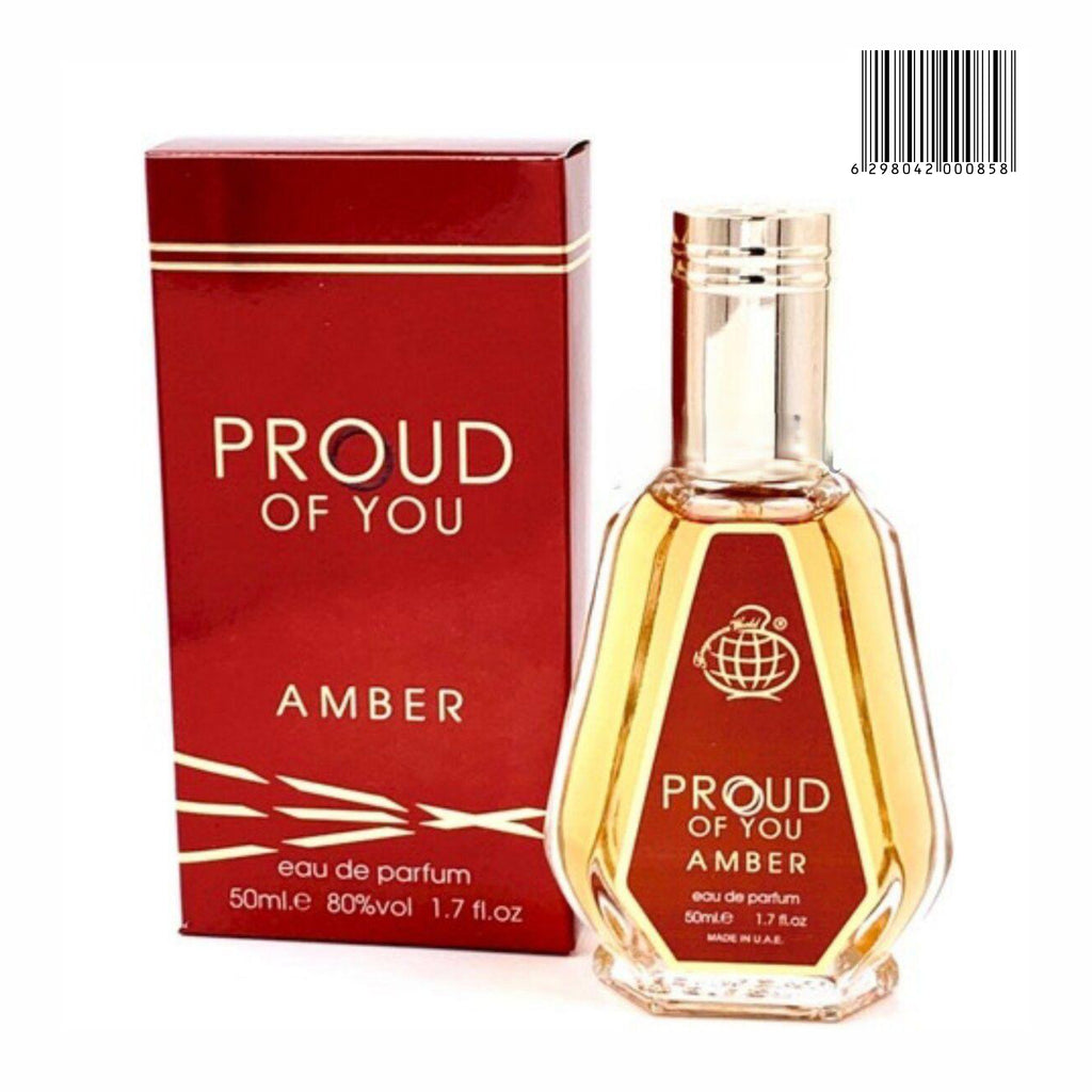 Proud of You Amber Eau de Parfum 50ml product images and lifestyle scenes
