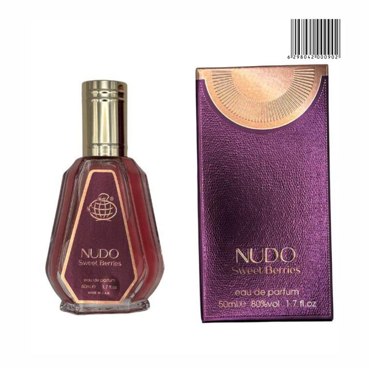 Nudo Sweet Berries Eau de Parfum product images and lifestyle scenes