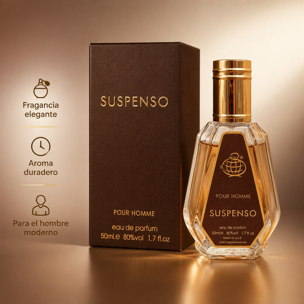 Suspense Pour Homme Eau de Parfum for Men, 50ml