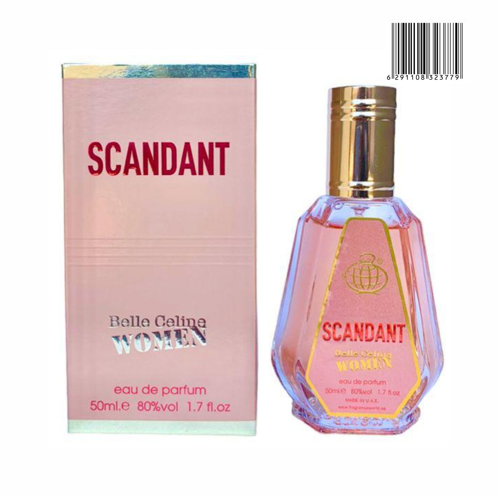 Belle Celine Scandant Women Eau de Parfum 50ml product images and lifestyle scenes