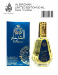 Ard Al Zaafaran Al Dirgham Limited Edition Eau de Parfum 50ml product images and lifestyle scenes