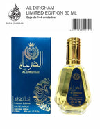 Ard Al Zaafaran Al Dirgham Limited Edition Eau de Parfum 50ml product images and lifestyle scenes
