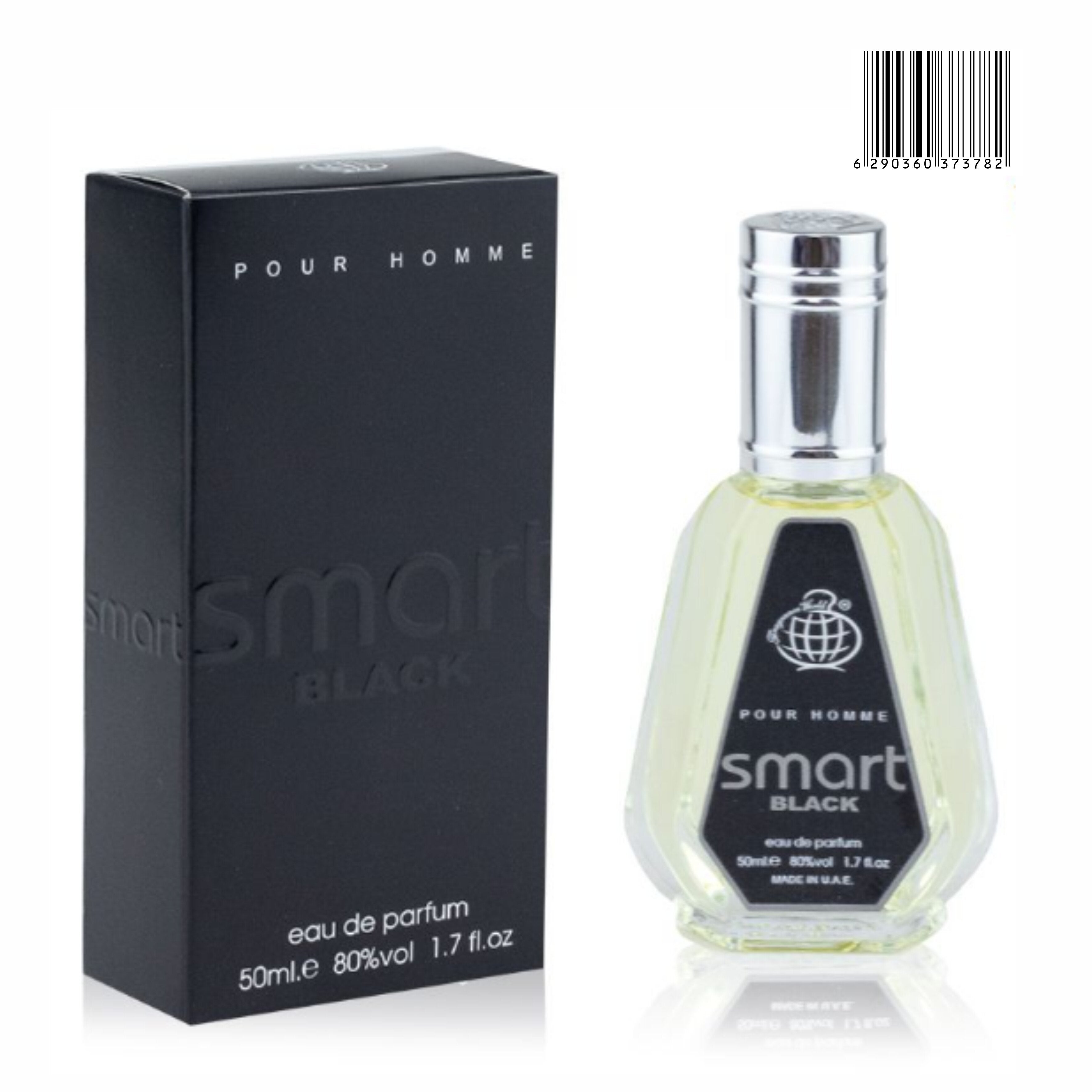 Smart Black Pour Homme Eau de Parfum product images and lifestyle scenes