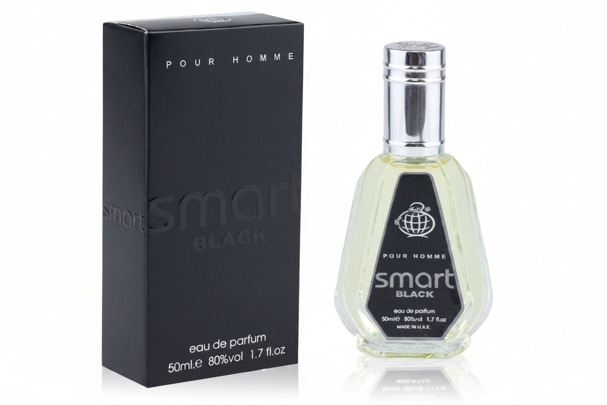 Smart Black Pour Homme Eau de Parfum product images and lifestyle scenes