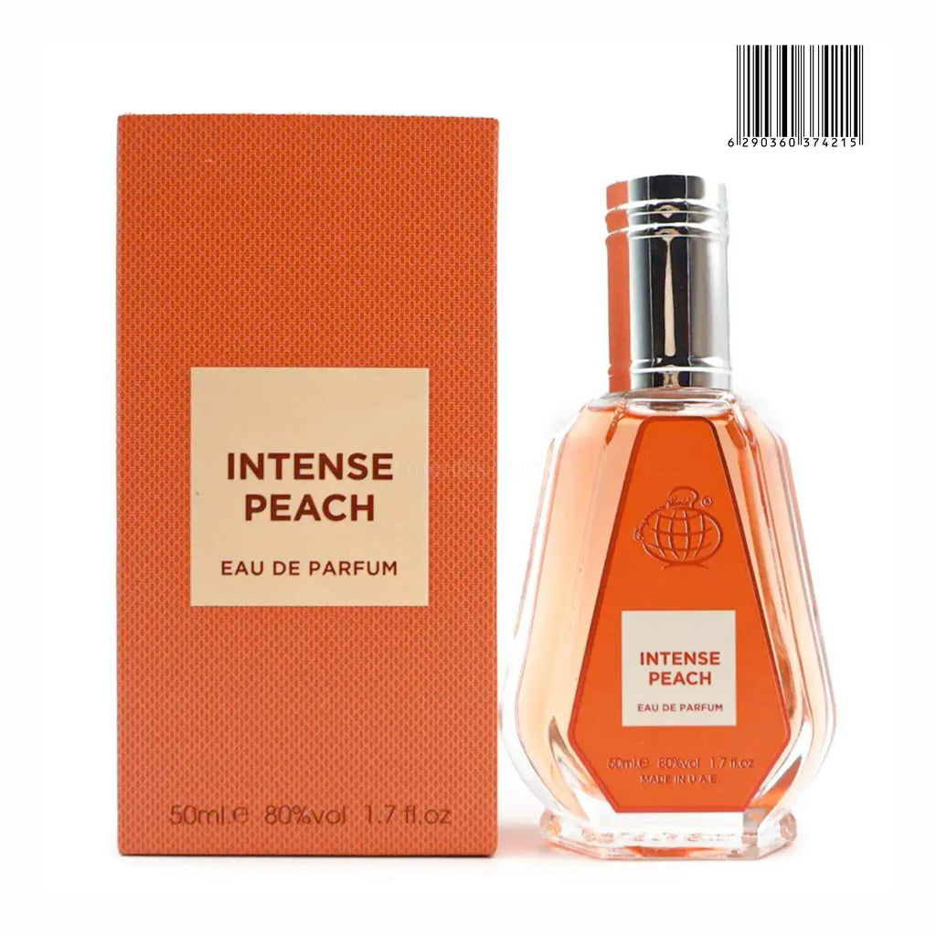 Intense Peach Eau de Parfum product images and lifestyle scenes
