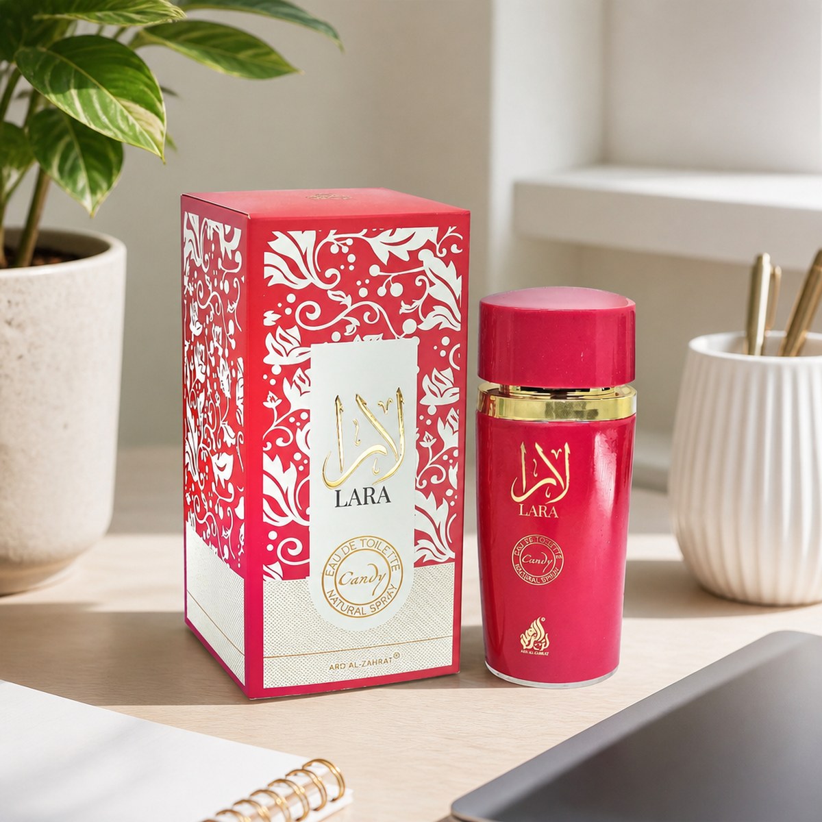 Eau de Toilette Ard Al Zahrat Lara | 100 ml | Fragancia Delicada | Unisex