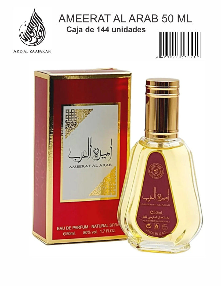 Ard Al Zaafaran Ameerat Al Arab Eau de Parfum 50ml product images and lifestyle scenes