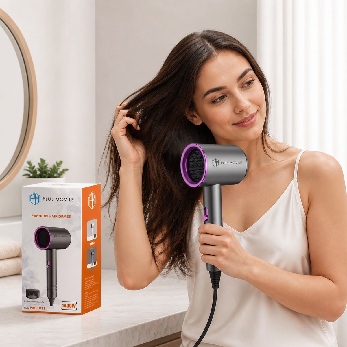 Hair Dryer Fashion PLUS MOBILE 1400W