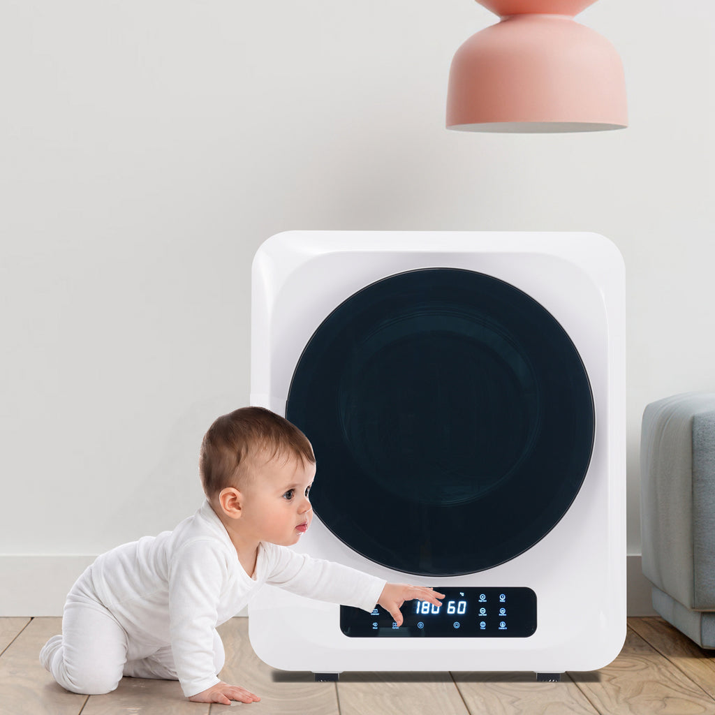 Deshumidificador de Edelstahl, 3 kg, hasta 4 kg en realidad, 850 W, Filtrado múltiple, 6 Programas, 6 Funciones. Protección contra sobrecalentamiento, Montaje en pared [Clase de energía G]