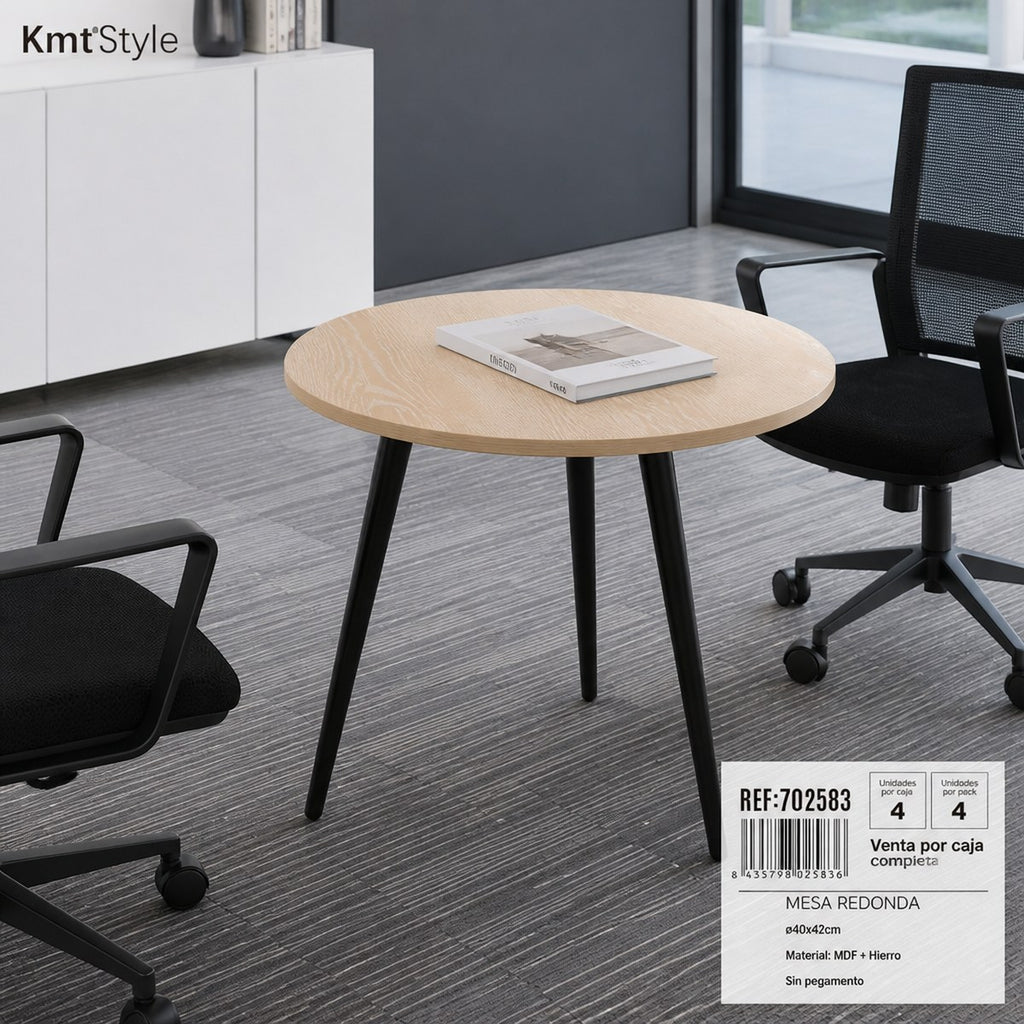 Mesa de Café Redonda KmtStyle 40x42cm