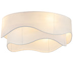 Ventilador de techo de 19 pulgadas moderno, alas de ABS, doble control a través de la app y el mando a distancia, seis velocidades reversibles de ajuste del ventilador, ideal para dormitorios y guarderías