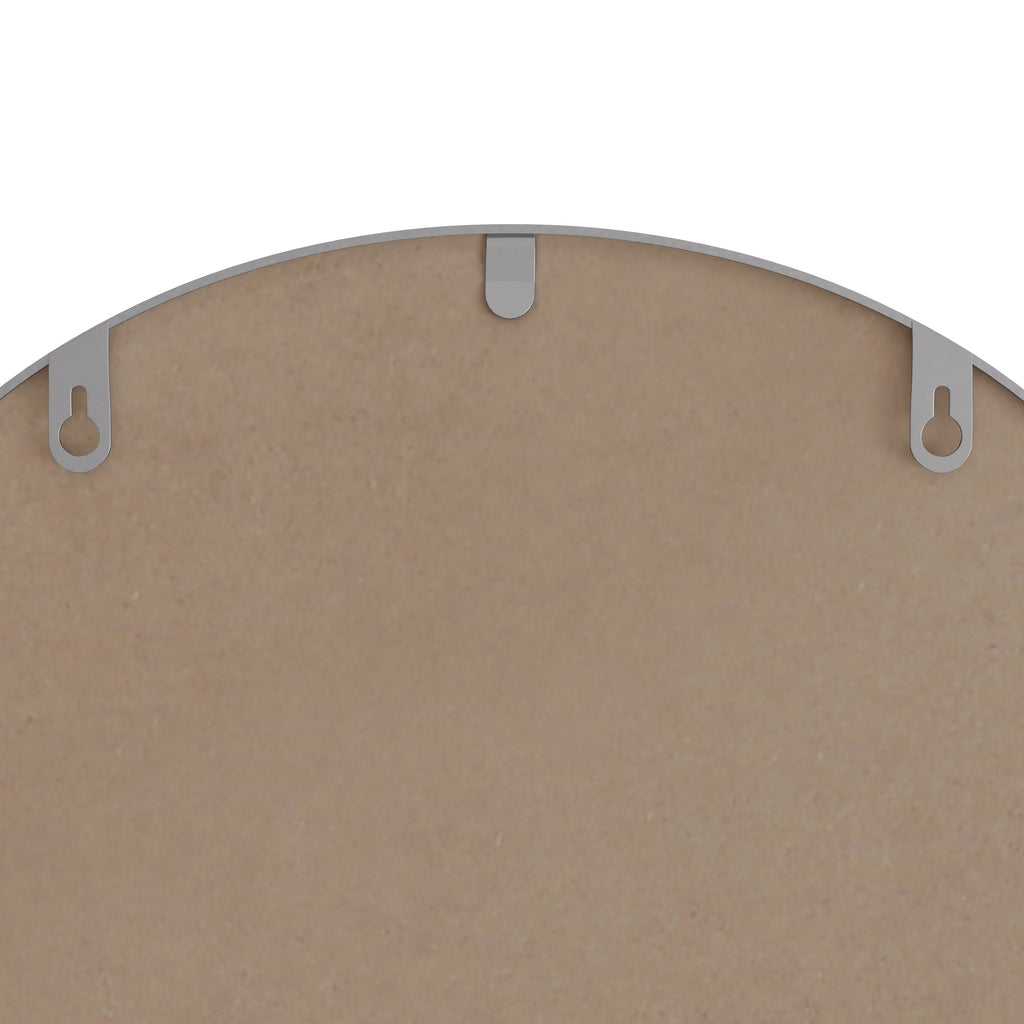 Espejo rectangular de 61x101CM, espejo rectangular plateado, espejo de pared con marco de metal, espejo de baño para la pared, para el baño, la sala de estar, la decoración de la pared del dormitorio
