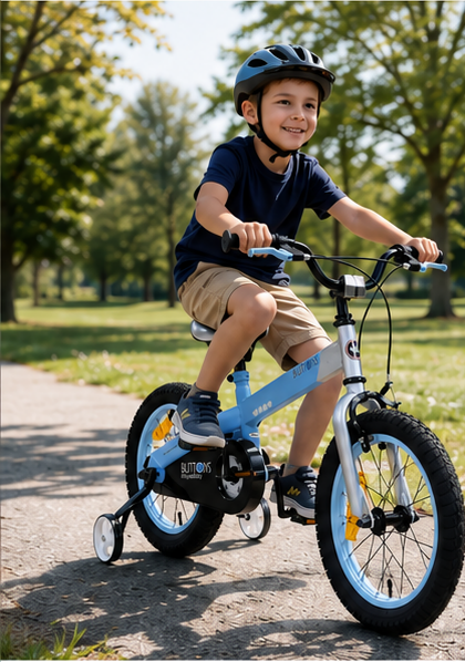 Bicicleta para niños con ruedas de entrenamiento, bicicleta para niños y niñas, bicicleta de 12/14/16 pulgadas para niños de 3 a 6 años