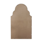 Espejo rectangular de 61x101CM, espejo rectangular plateado, espejo de pared con marco de metal, espejo de baño para la pared, para el baño, la sala de estar, la decoración de la pared del dormitorio