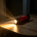 Set Hogar Práctico 4 en 1 - Mesa 3 Niveles + Linterna LED + Adaptador Universal + Incienso Coco