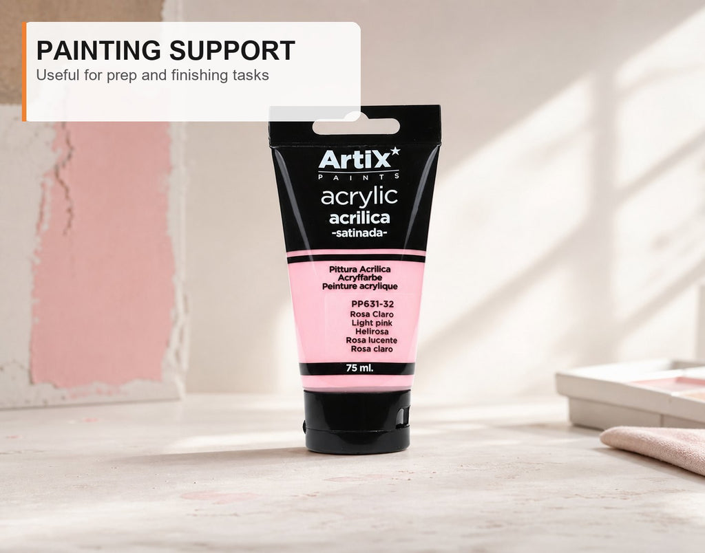 Pintura Acrílica Rosa Claro 75 ml