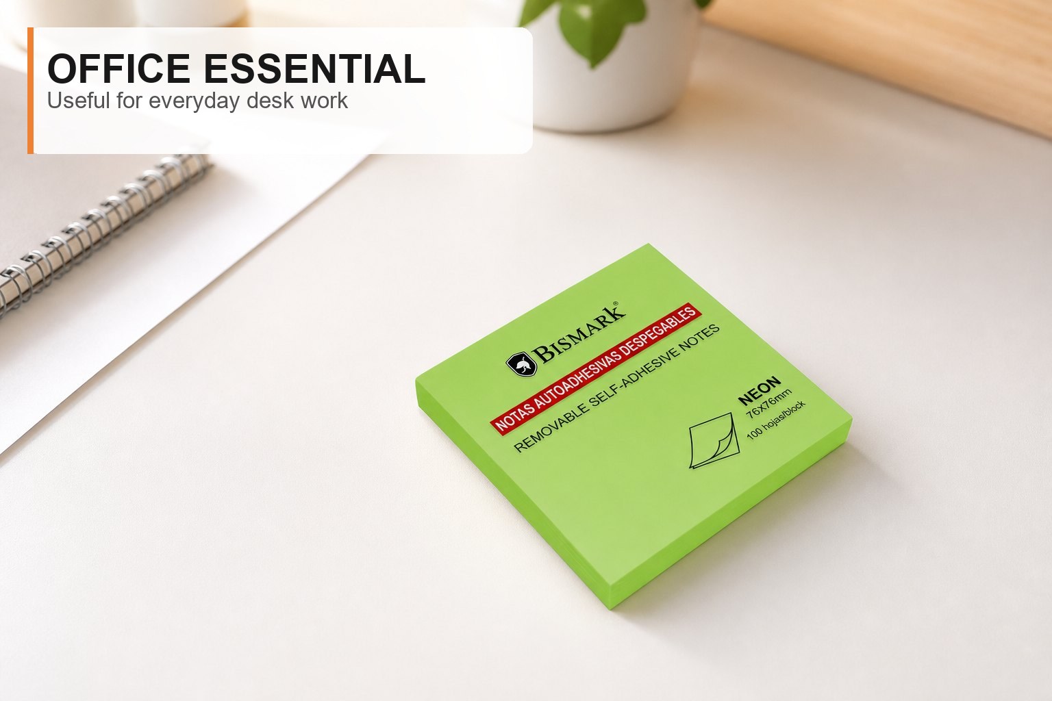 Self-adhesive notes block