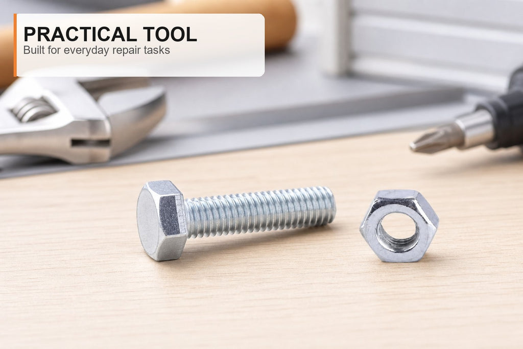 Tornillo Hexagonal 6mmx20mm M6 10 pzas.