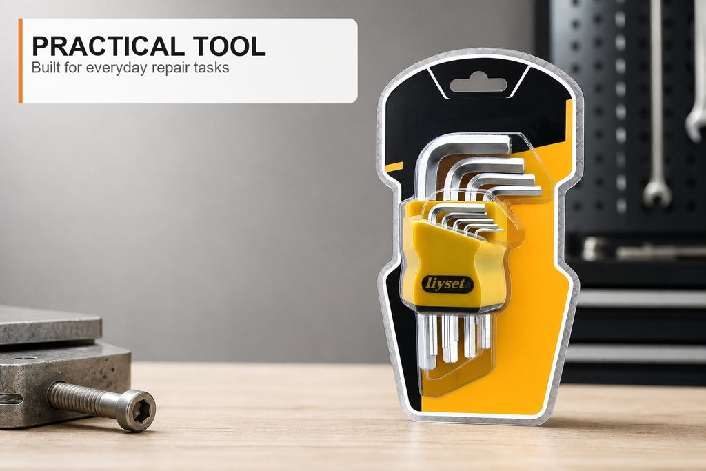 Llaves Allen Calidad Industrial 9 pzs.